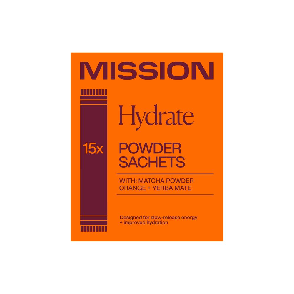 Mission_Hydrate Matcha 15 Powder Sachets