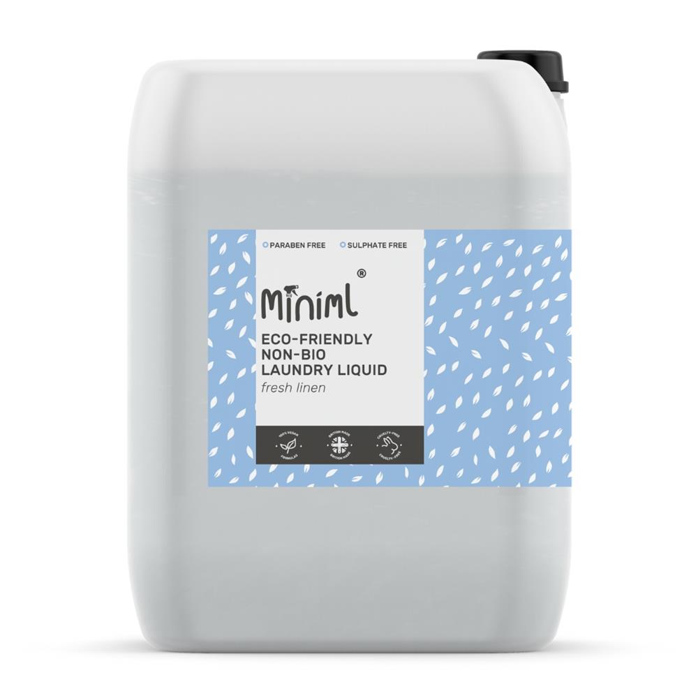 Miniml_Natural Closed Loop Laundry Liquid Fresh Linen 20L Refill