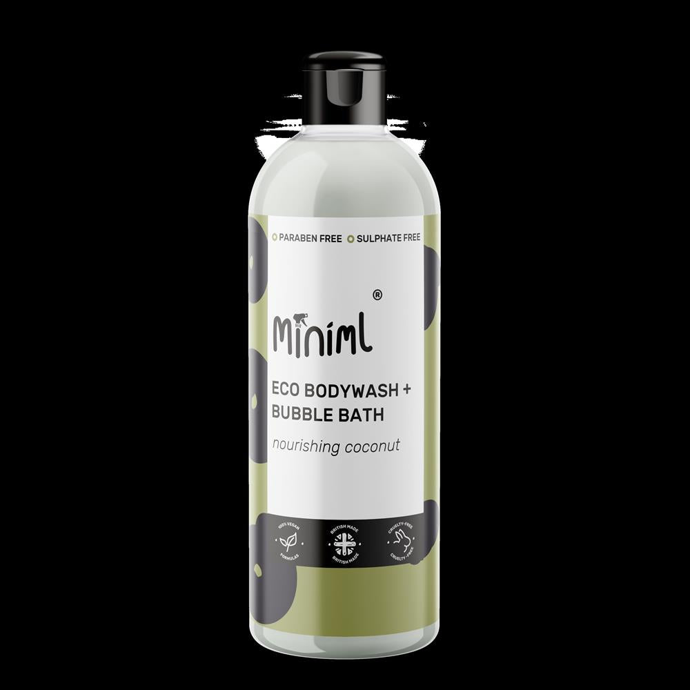 Miniml_Bodywash and bubble bath nourishing coconut 500ml