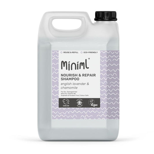Miniml_Nourish & Repair Shampoo - Lavender & Chamomile 5L Refill