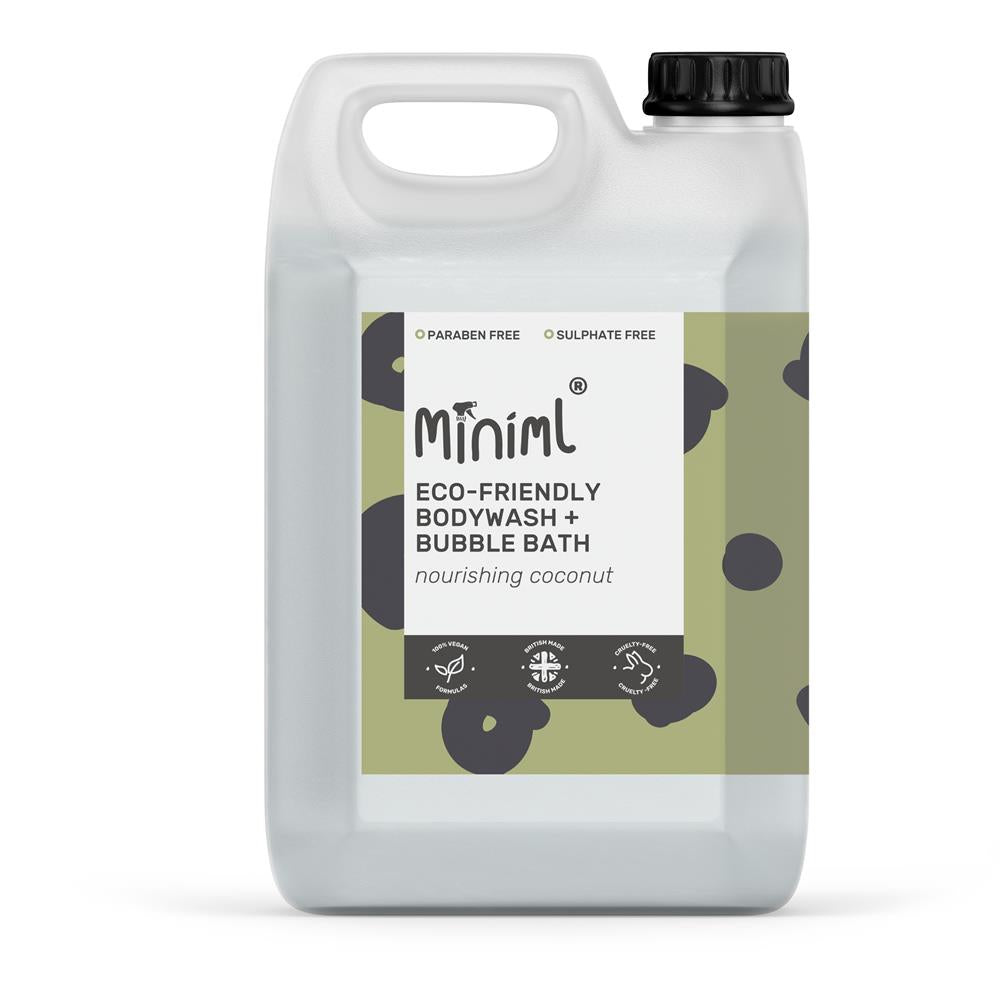 Miniml_Nourishing Coconut Bodywash and Bubble Bath 5L