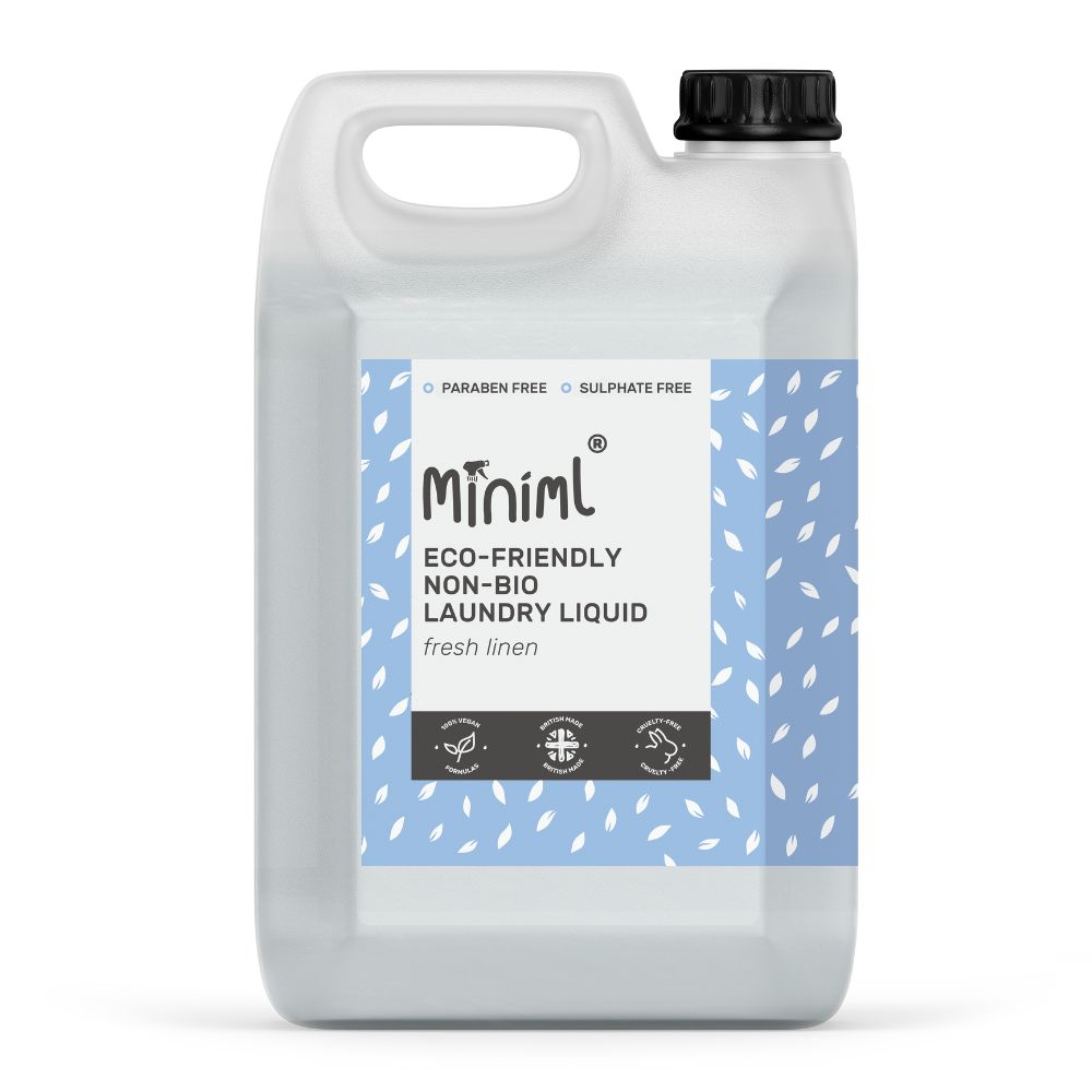 Miniml_Natural Closed Loop Laundry Liquid Fresh Linen 5L Refill