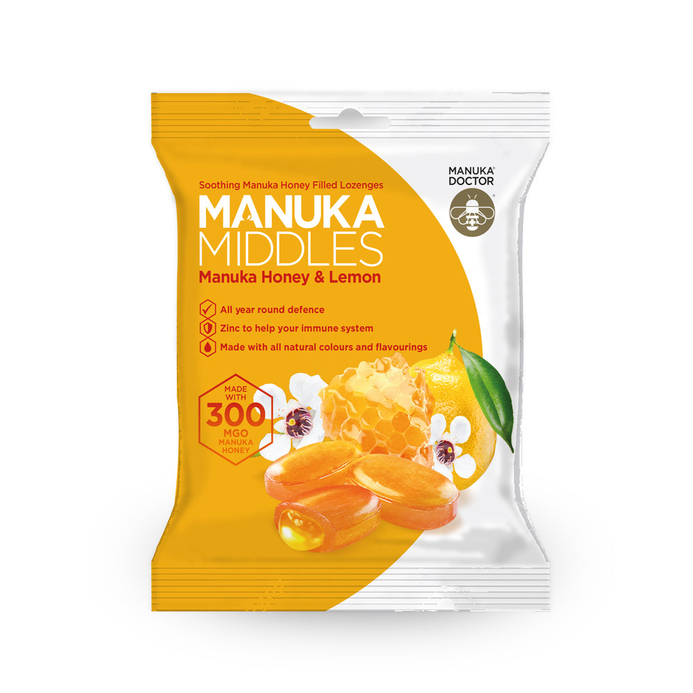 Manuka Doctor_Manuka Middles - Honey & Lemon lozenges 100g