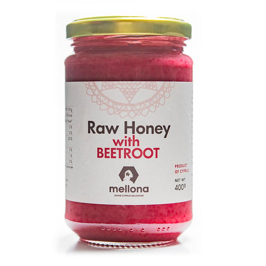 Mellona_Cypriot Raw Honey with Beetroot 400g