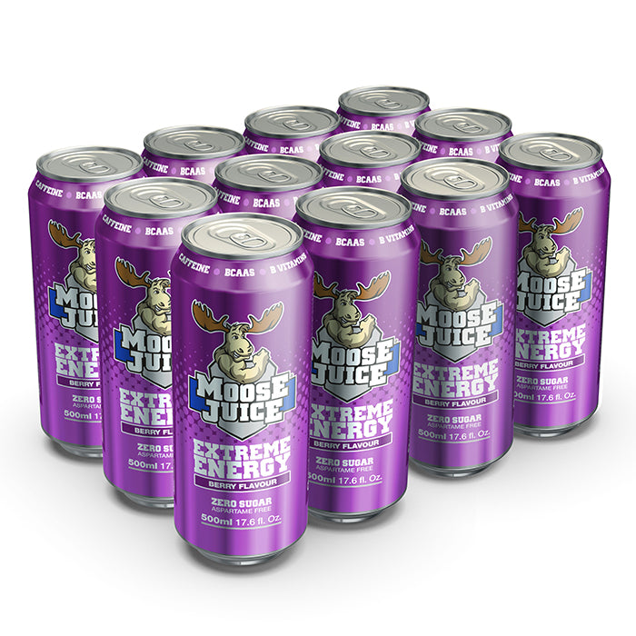 Muscle Moose Moose Juice 12x500ml Berry