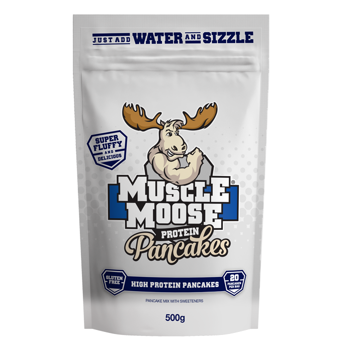 Muscle Moose Protein Pancakes 500g Golden Syrup