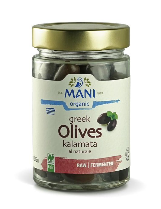Mani_Organic Kalamata Olives 205g-pack of 2