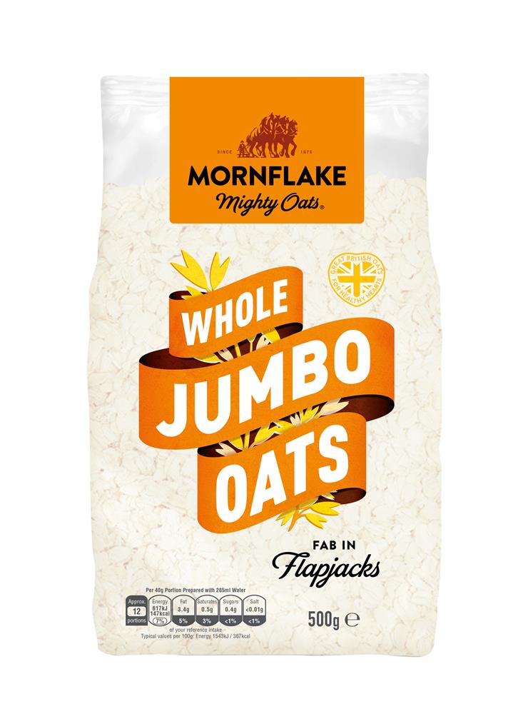 Mornflake_Jumbo Oats 500g-Pack of 4