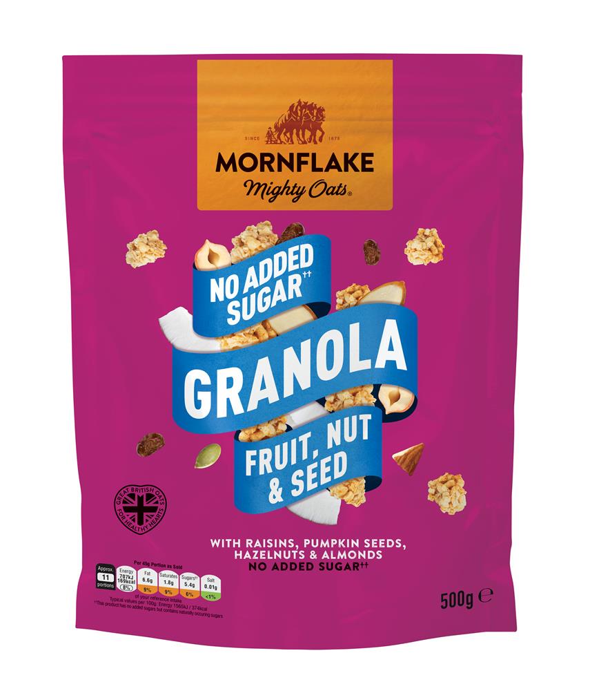 Mornflake_Fruit Nut & Seed Oatbran Granola Pouch 500g