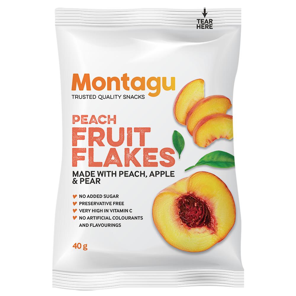 Montagu_Peach Fruit Flakes 30g-pack of 5