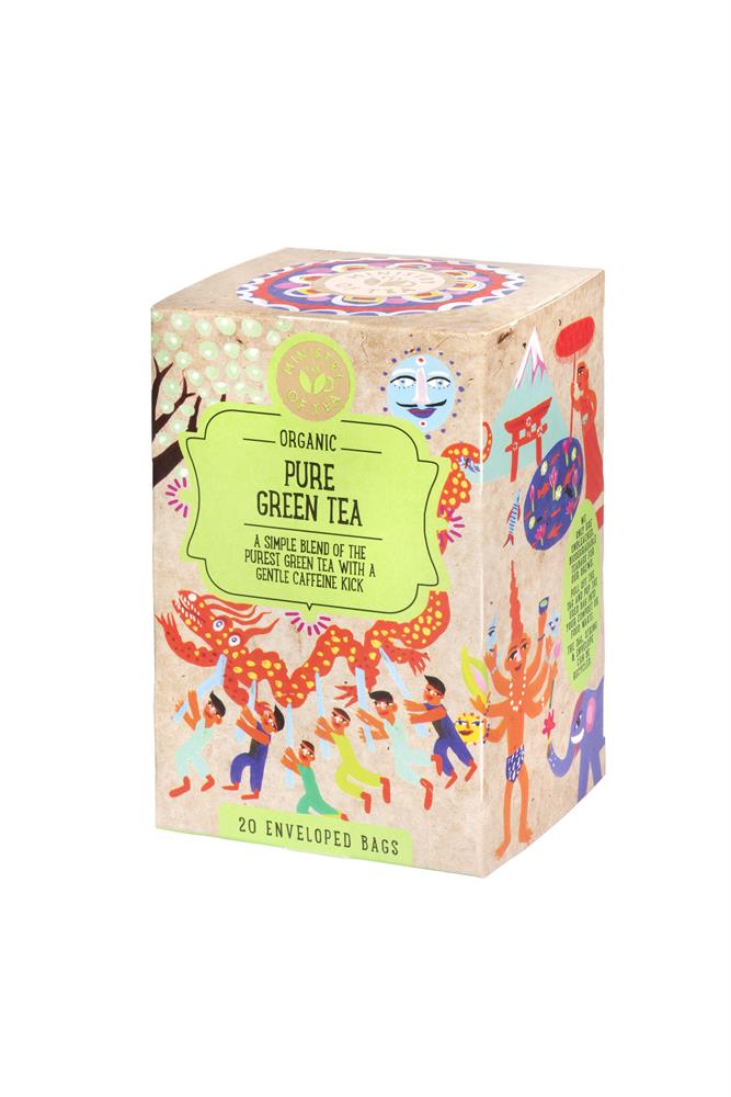 Ministry of Tea_Organic Pure Green Tea 20 bags-pack of 3