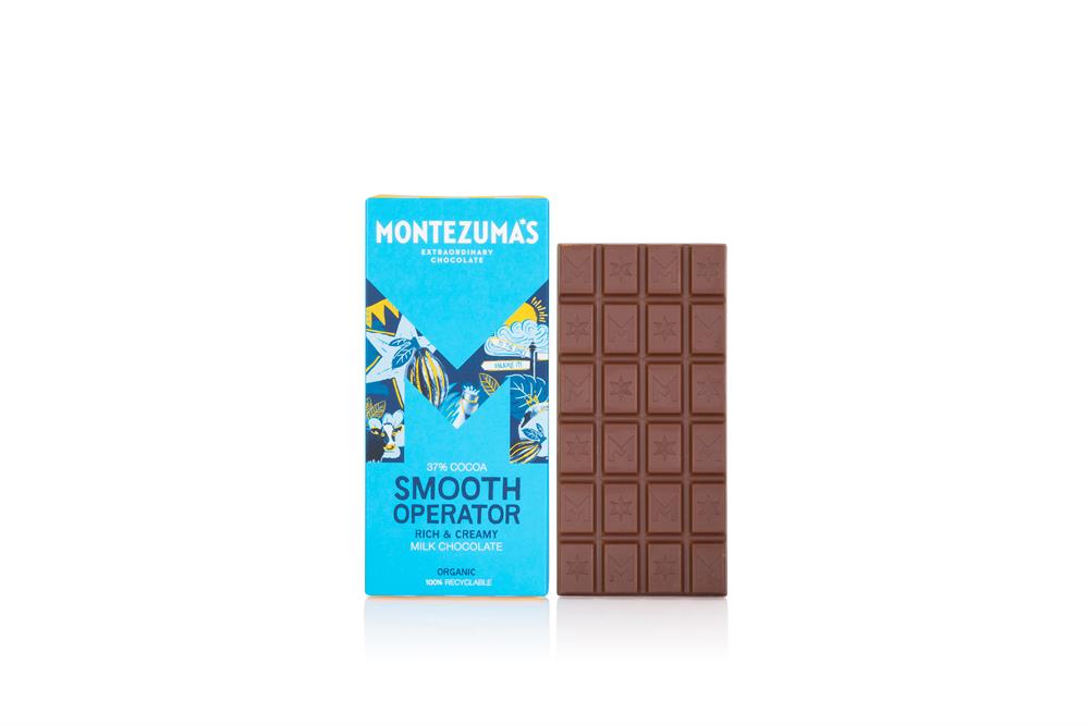Montezumas Chocolate_Smooth Operator Organic Milk Bar 90g-pack of 4