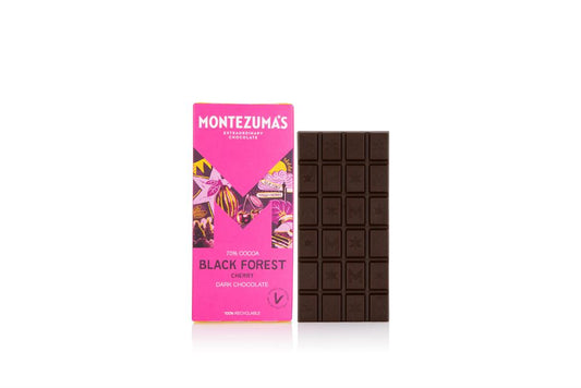 Montezumas Chocolate_Black Forest Dark Chocolate with Cherry 90g-pack of 4