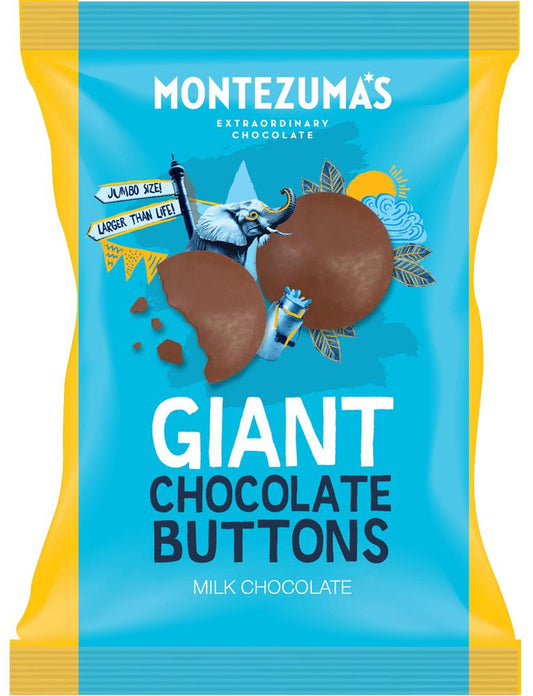 Montezumas Chocolate_Giant Sized Milk Chocolate Buttons 120g-Pack of 2