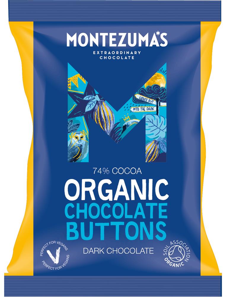 Montezumas Chocolate_Organic Dark Chocolate Buttons 120g-pack of 2
