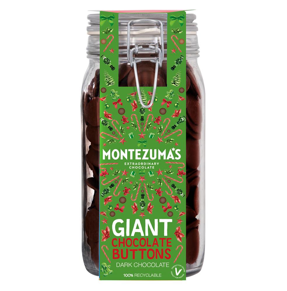Giant Dark Chocolate Buttons Jar