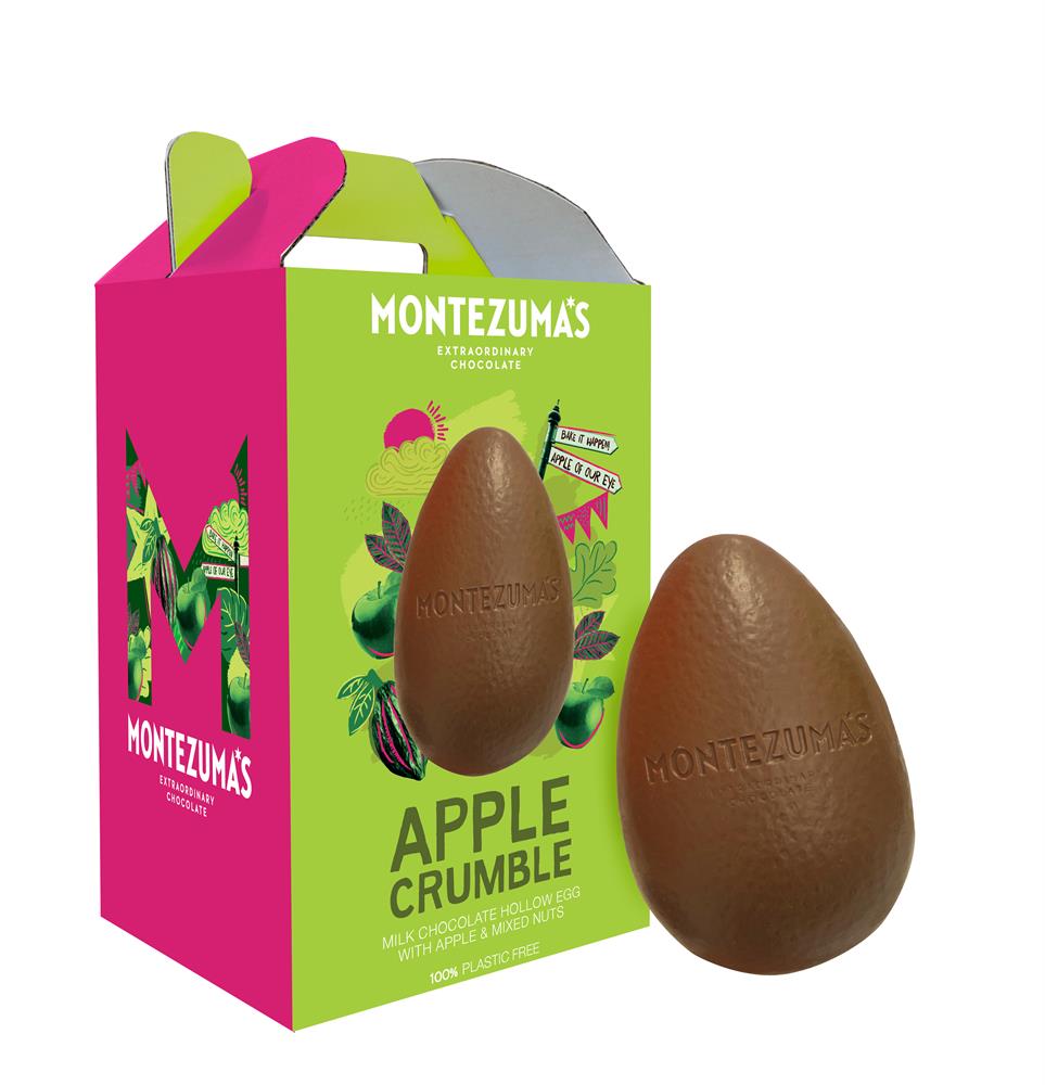 Montezumas Chocolate_Milk Chocolate Apple Crumble Egg 150g