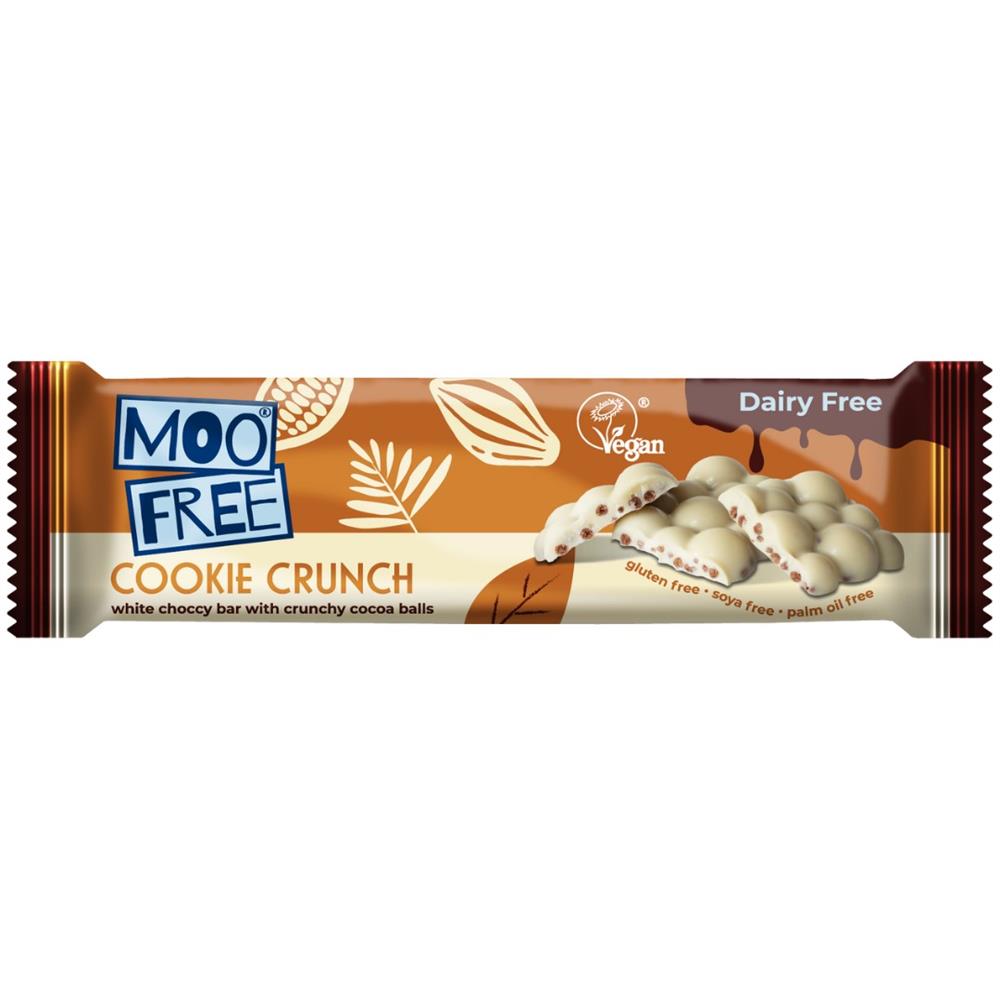 Moo Free Cookie Crunch Bar 35g-pack of 20