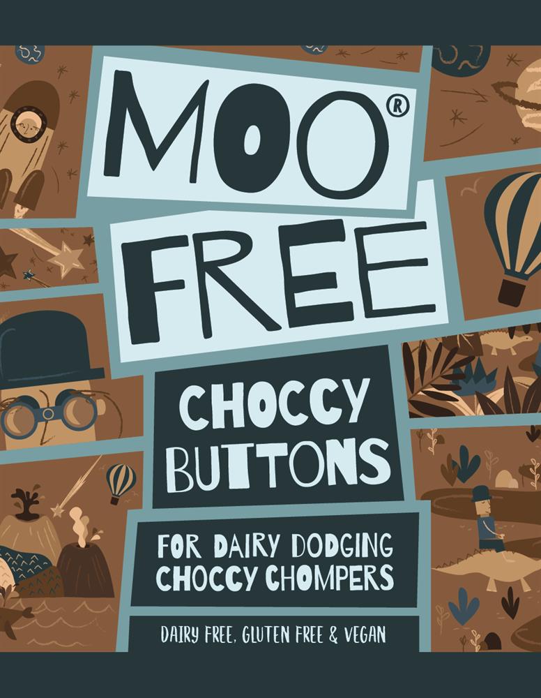 Moo Free_Buttons - Original 25g-pack of 25