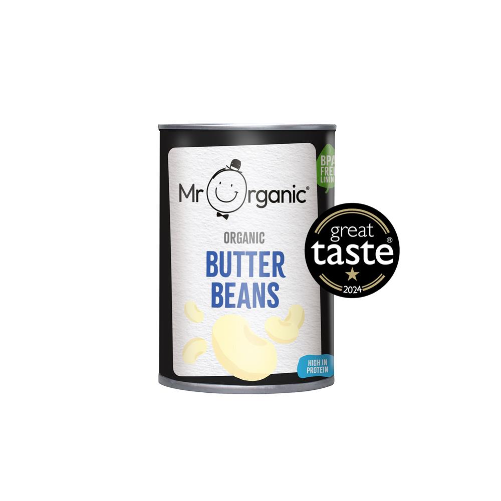 Mr Organic_Butter Beans 400g