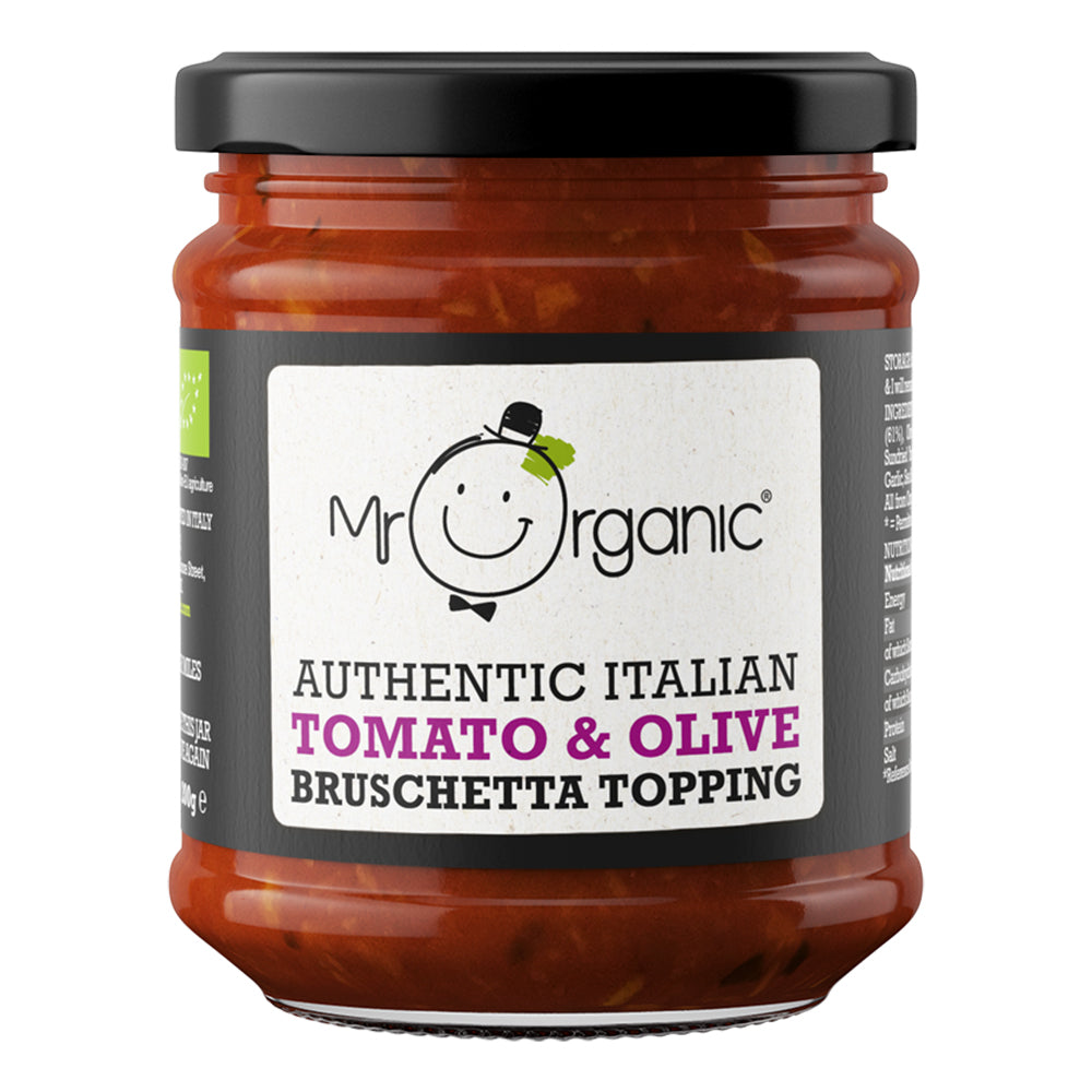 Mr Organic_Tomato & Olive Bruschetta Topping 200g