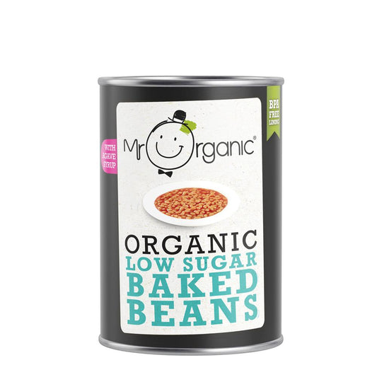Mr Organic_Low Sugar Baked Beans 400g
