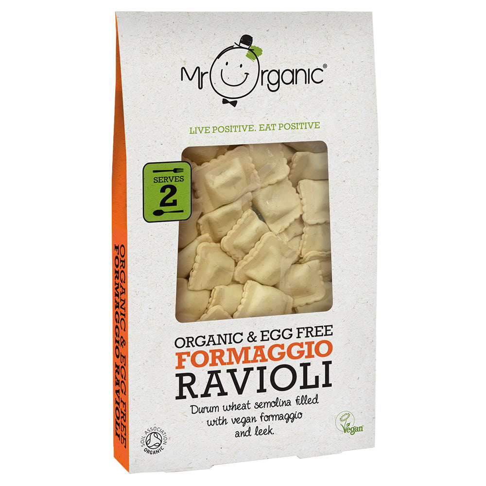 Mr Organic_Vegan Formaggio Ravioli 250g