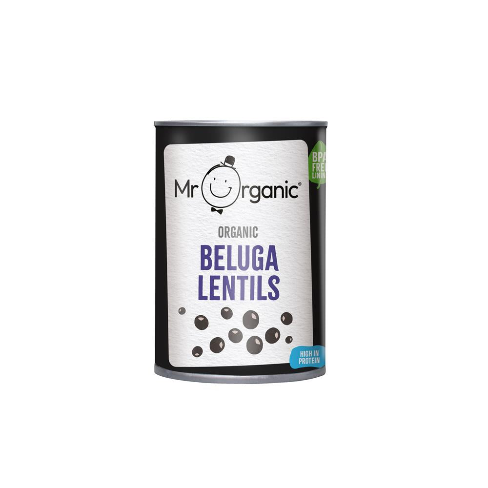 Mr Organic_Beluga Lentils 400g