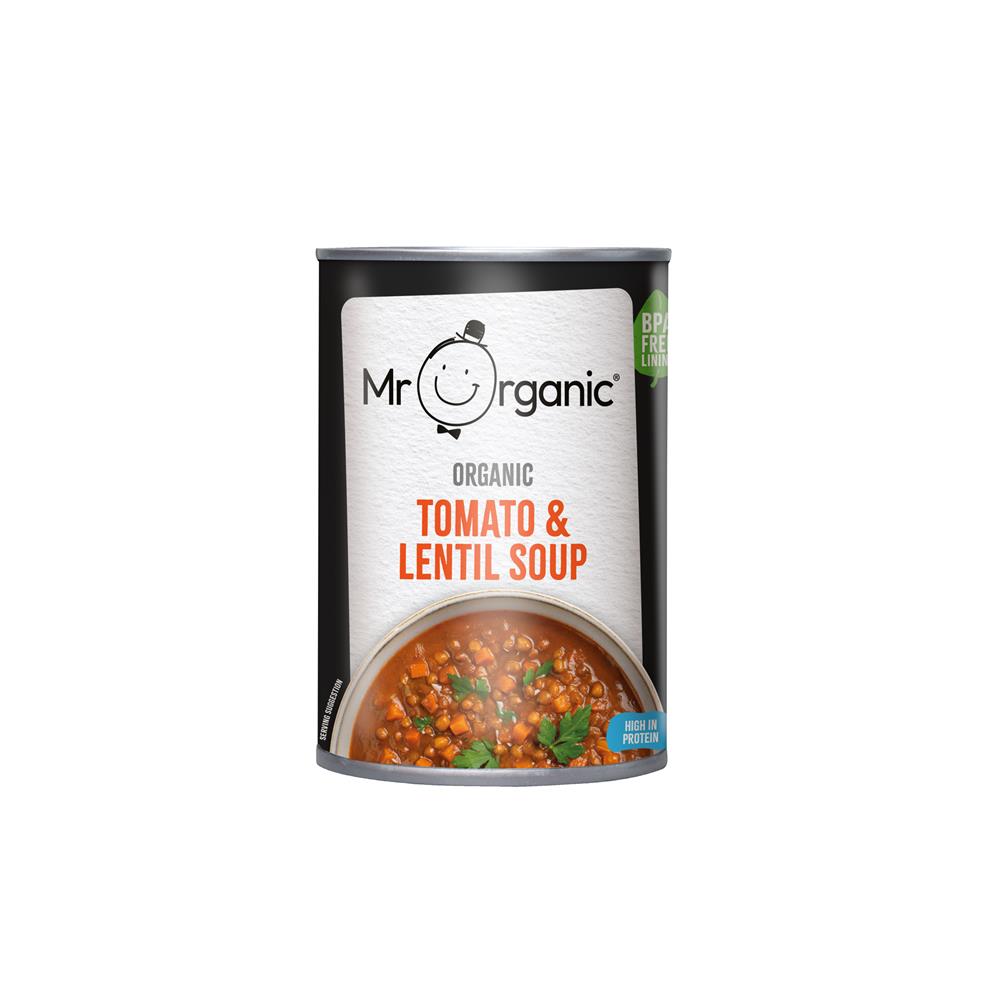 Mr Organic_Tomato & Lentil Soup 400g