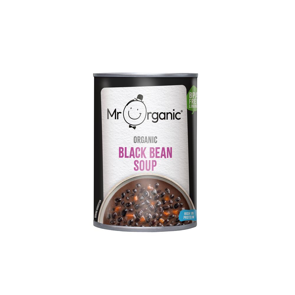 Mr Organic_Black Bean & Vegetable Soup 400g