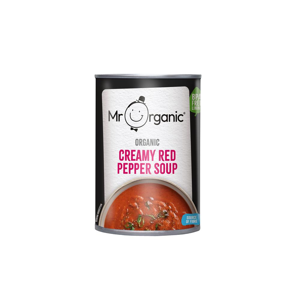 Mr Organic_Creamy Red Pepper Soup 400g-pack of 2