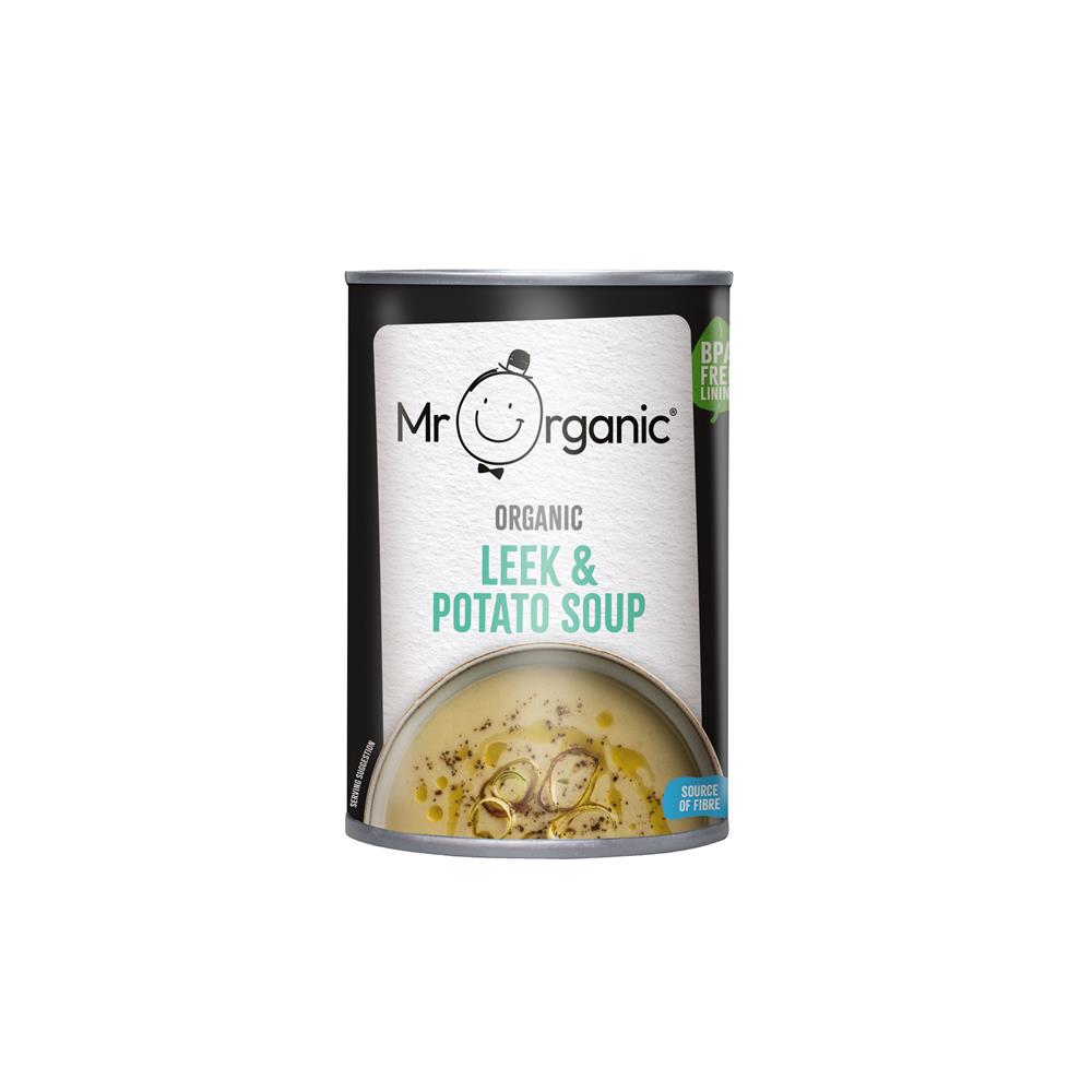 Mr Organic_Leek & Potato Soup Soup 400g