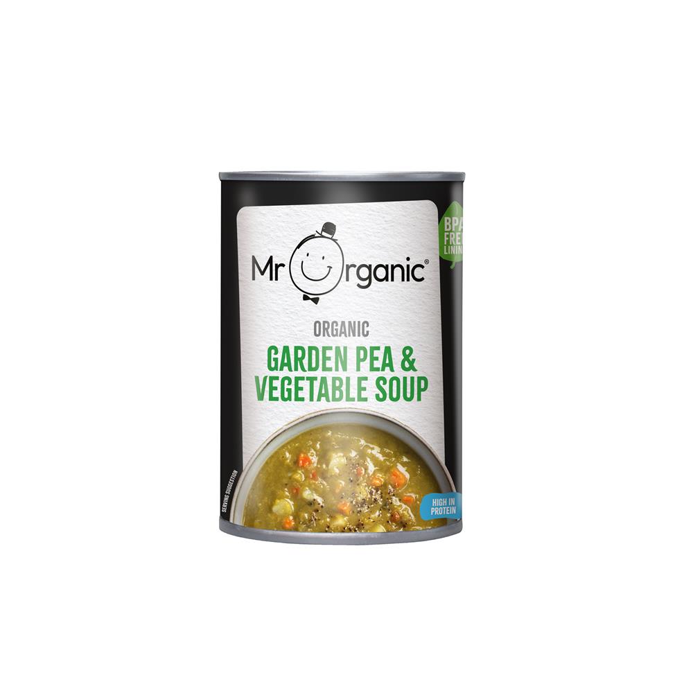 Mr Organic_Garden Pea & Vegetable Soup 400g