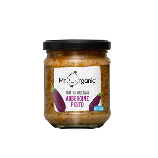 Mr Organic_Aubergine Pesto 190g