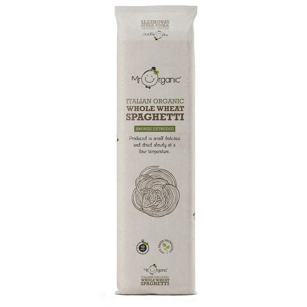 Mr Organic_Whole Wheat Spaghetti Pasta 500g