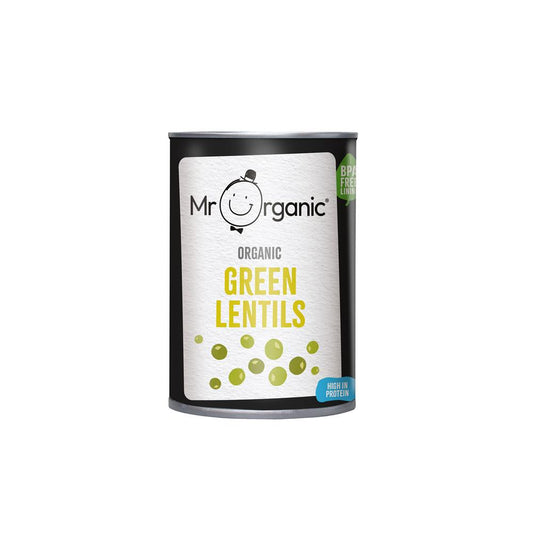 Mr Organic_Green Lentils 400g