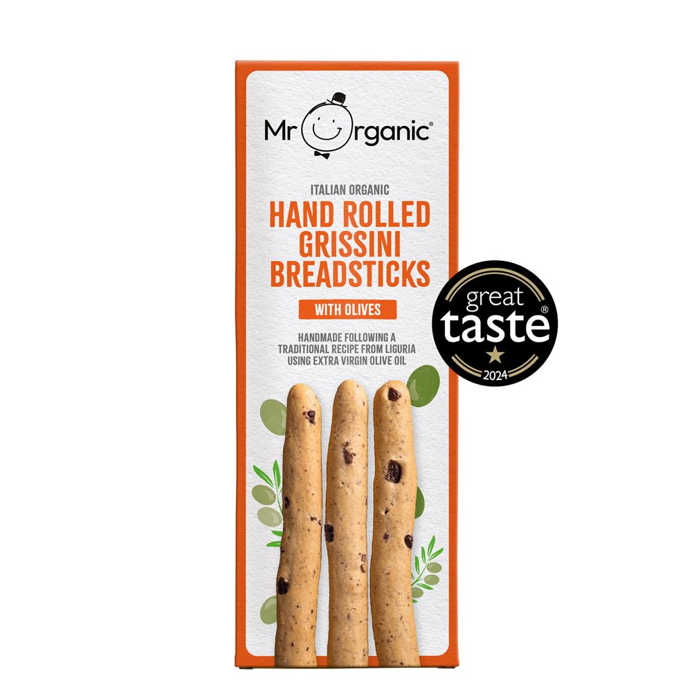 Mr Organic_Grissini Breadsticks with Olives