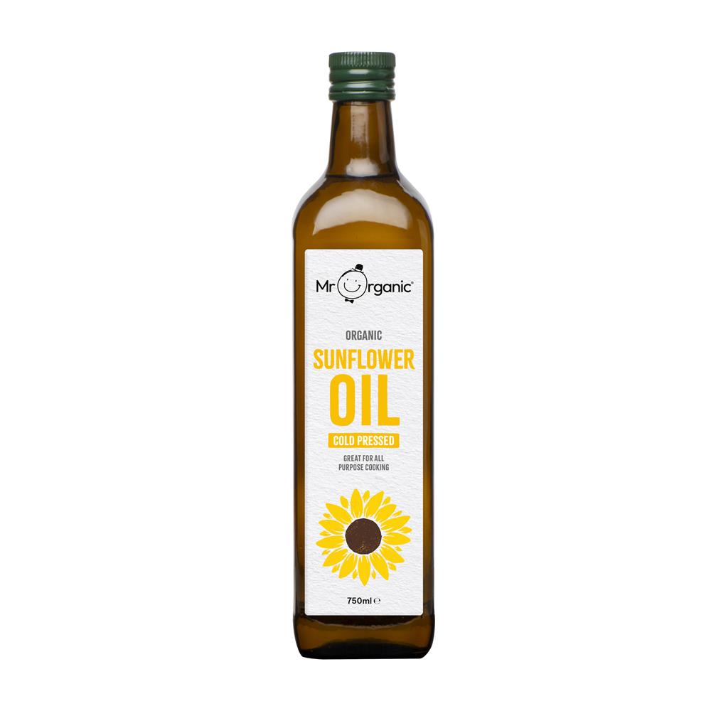 Mr Organic_Italian Sunflower Oil 750ml