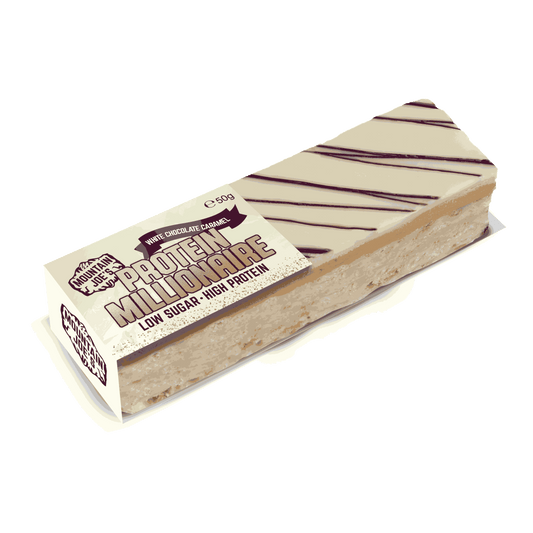 Mountain Joe's Protein Millionaire 10x50g Raspberry White Chocolate