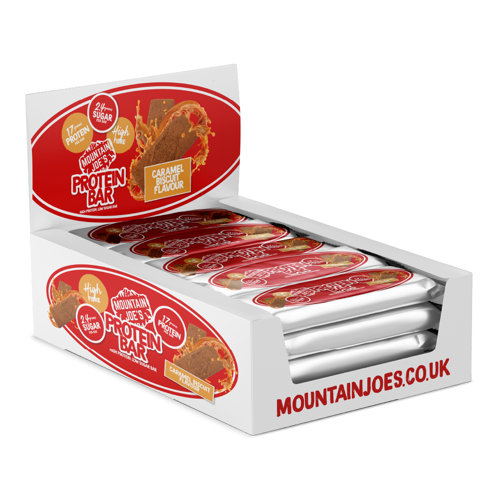 Mountain Joe's Protein Bar 12x55g Chocolate Honeycomb