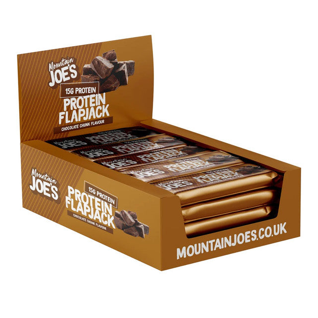 Mountain Joe's Protein Flapjack 16x60g Caramel Fudge