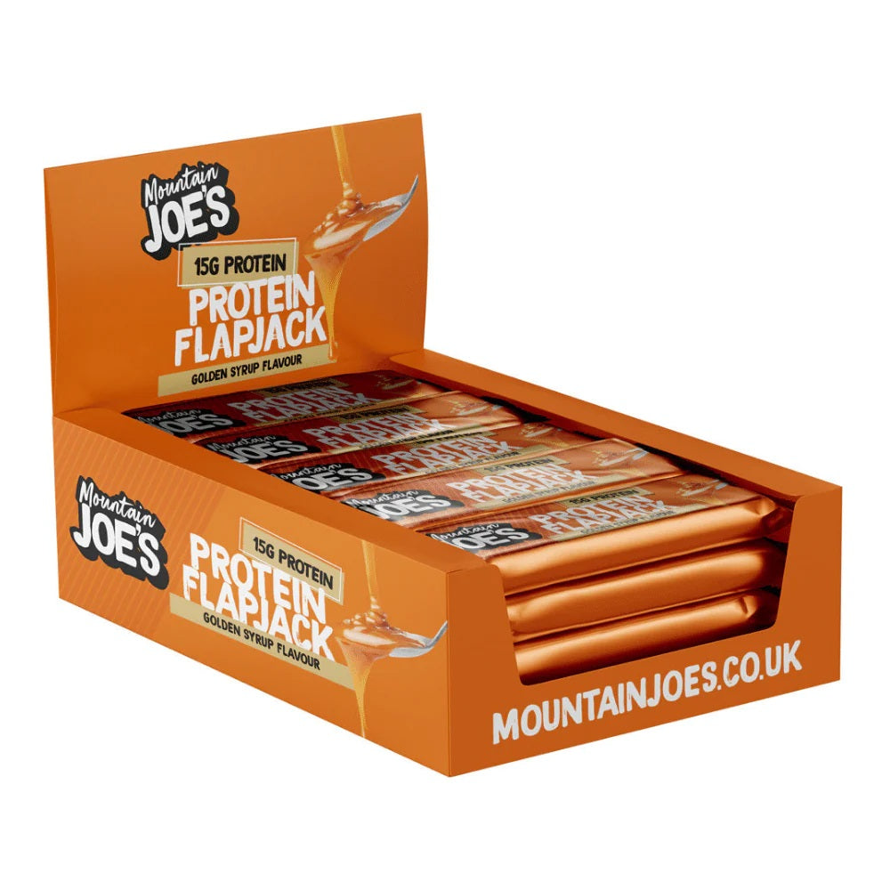 Mountain Joe's Protein Flapjack 16x60g Caramel Fudge