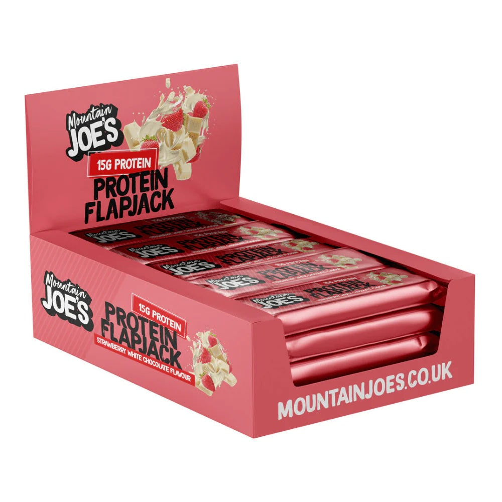 Mountain Joe's Protein Flapjack 16x60g Caramel Fudge