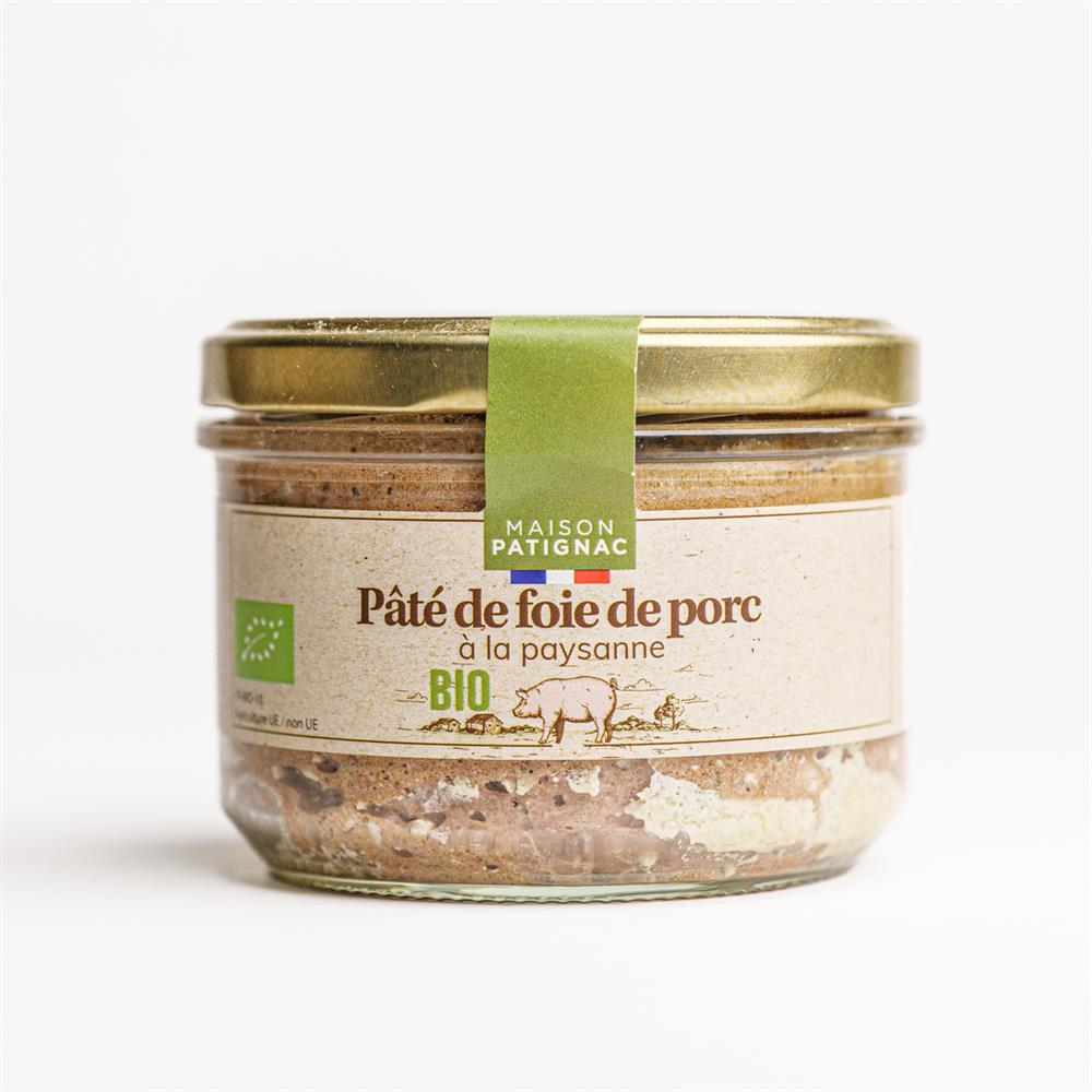 Maison Patignac_Organic Countrystyle Pork Pate 180g
