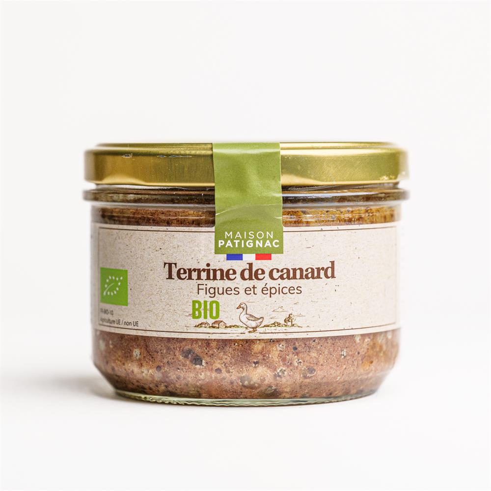 Maison Patignac_Organic Duck Terrine With Figs 180g