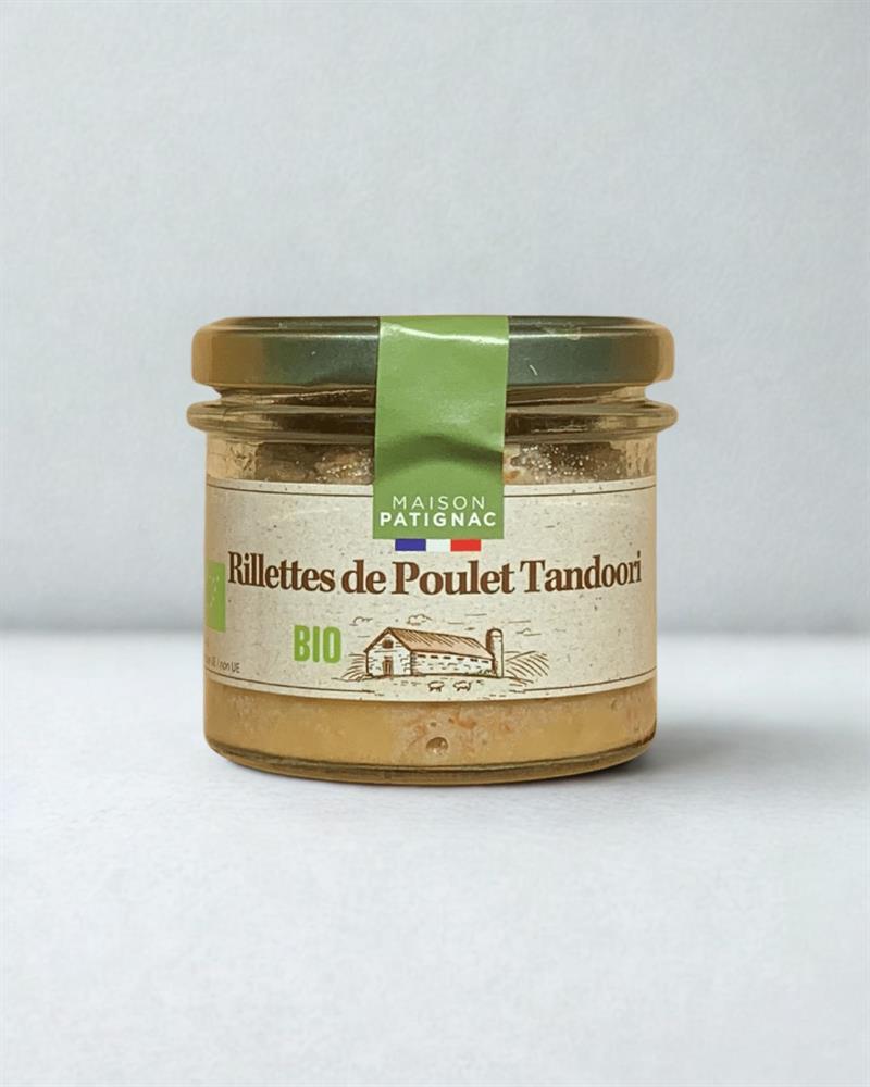 Maison Patignac_Organic Tandoori Chicken Rillettes 180g