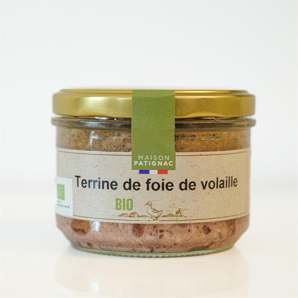 Maison Patignac_Organic Chicken Liver Terrine 180g