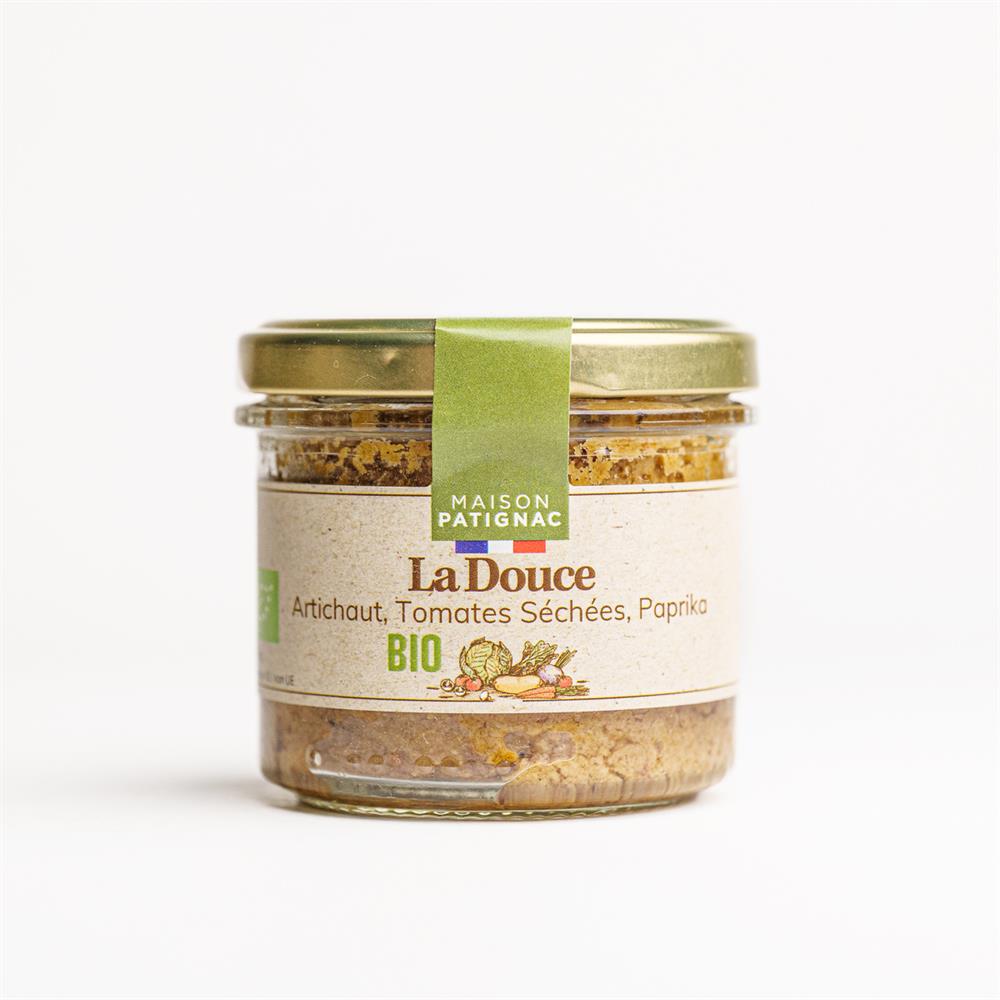 Maison Patignac_Organic Artichoke Sun-dried tomatoes Paprika Terrine 90g