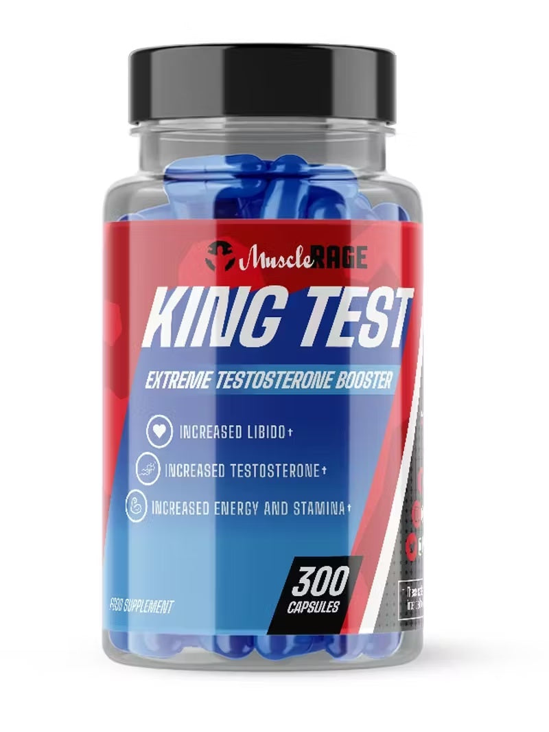 Muscle Rage King Test 300 Caps