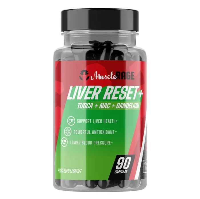 Muscle Rage Liver Reset+ 90 Caps